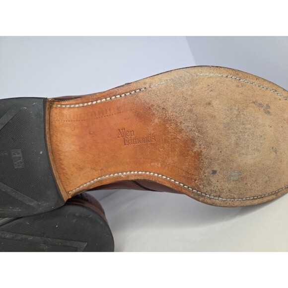 Allen Edmonds Kingsley Size 15 D Saddle Balmoral Punched Apron Oxfords Lace Up main image 11